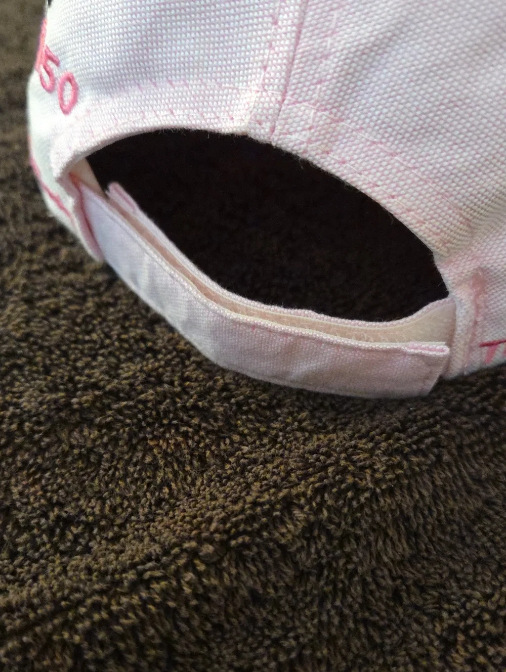 Pink Minnie Mouse Embroidered Baseball Cap